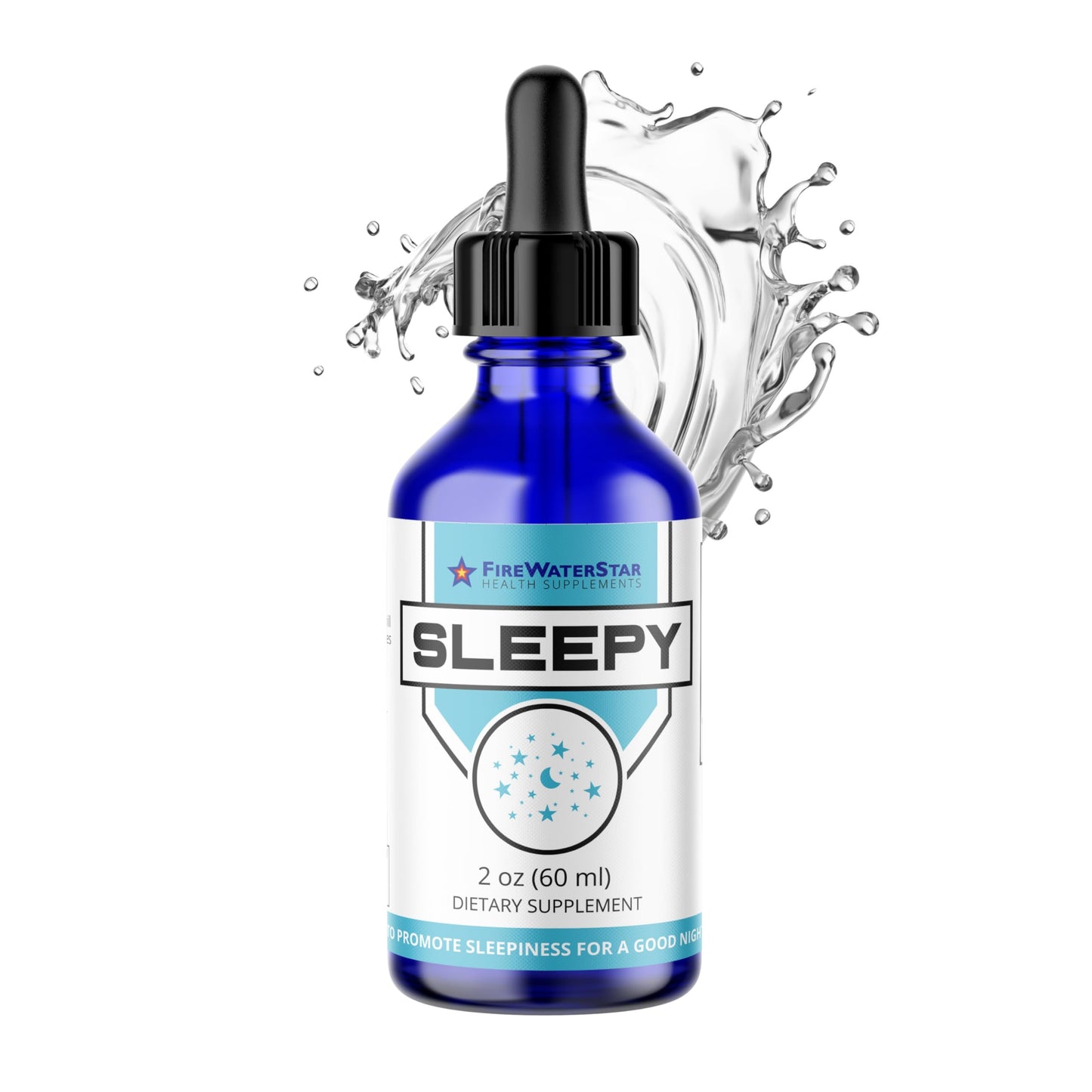 FWS Sleepy - Liquid Melatonin with Magnesium & L-Theanine | Natural Sleep Aid