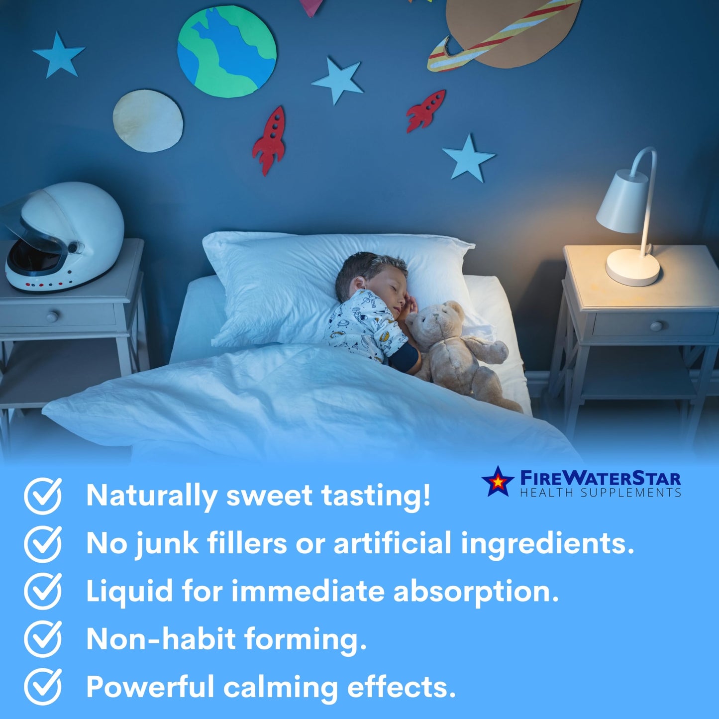 FWS Sleepy - Liquid Melatonin with Magnesium & L-Theanine | Natural Sleep Aid