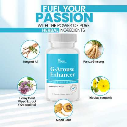 G-Arouse Enhancer for Women – Fast-Acting Libido Booster | Dr Vitamin Solutions