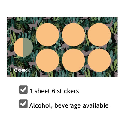 Spiked Drink Tester – GHB Detection Sticker Green (G-Check) for Drink Spiking