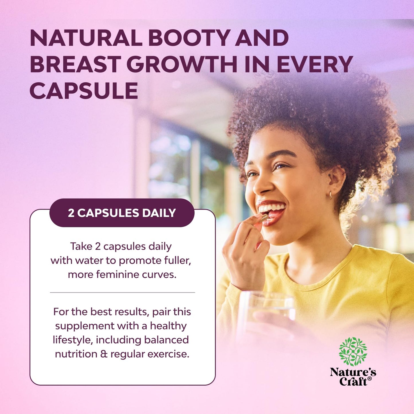 G-Curve Breast and Butt Enhancer Pills – Herbal Formula for Women