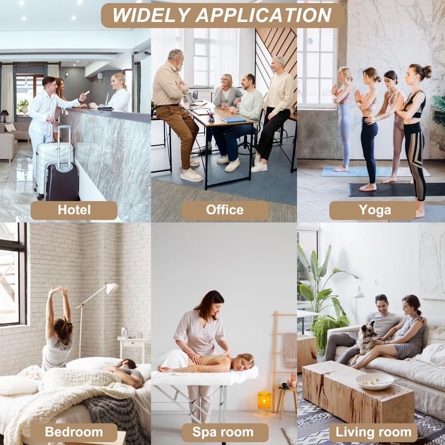 GABROGA Smart Scent Air Machine — 1500 Sq Ft Coverage, Cold-Air Diffusion, App-Controlled Waterless Diffuser