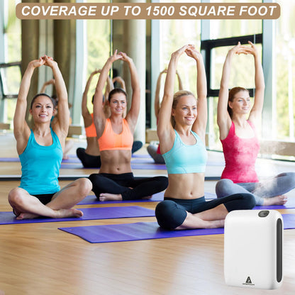 GABROGA Smart Scent Air Machine — 1500 Sq Ft Coverage, Cold-Air Diffusion, App-Controlled Waterless Diffuser
