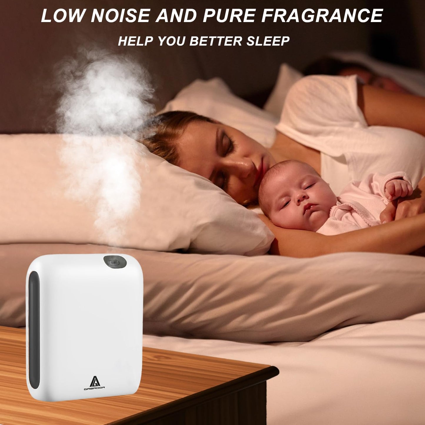 GABROGA Smart Scent Air Machine — 1500 Sq Ft Coverage, Cold-Air Diffusion, App-Controlled Waterless Diffuser