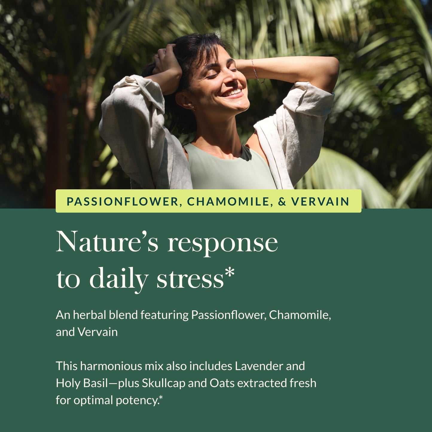 Gaia Herbs Calm A.S.A.P. — Stress Support Herbal Supplement | 60 Vegan Liquid Phytocaps, 20-Day Supply