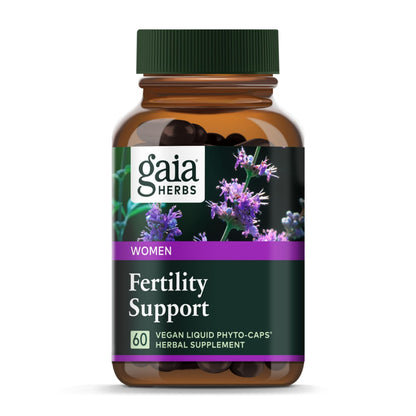 Gaia Herbs Fertility Support - Vegan Fertility Supplements for Women
