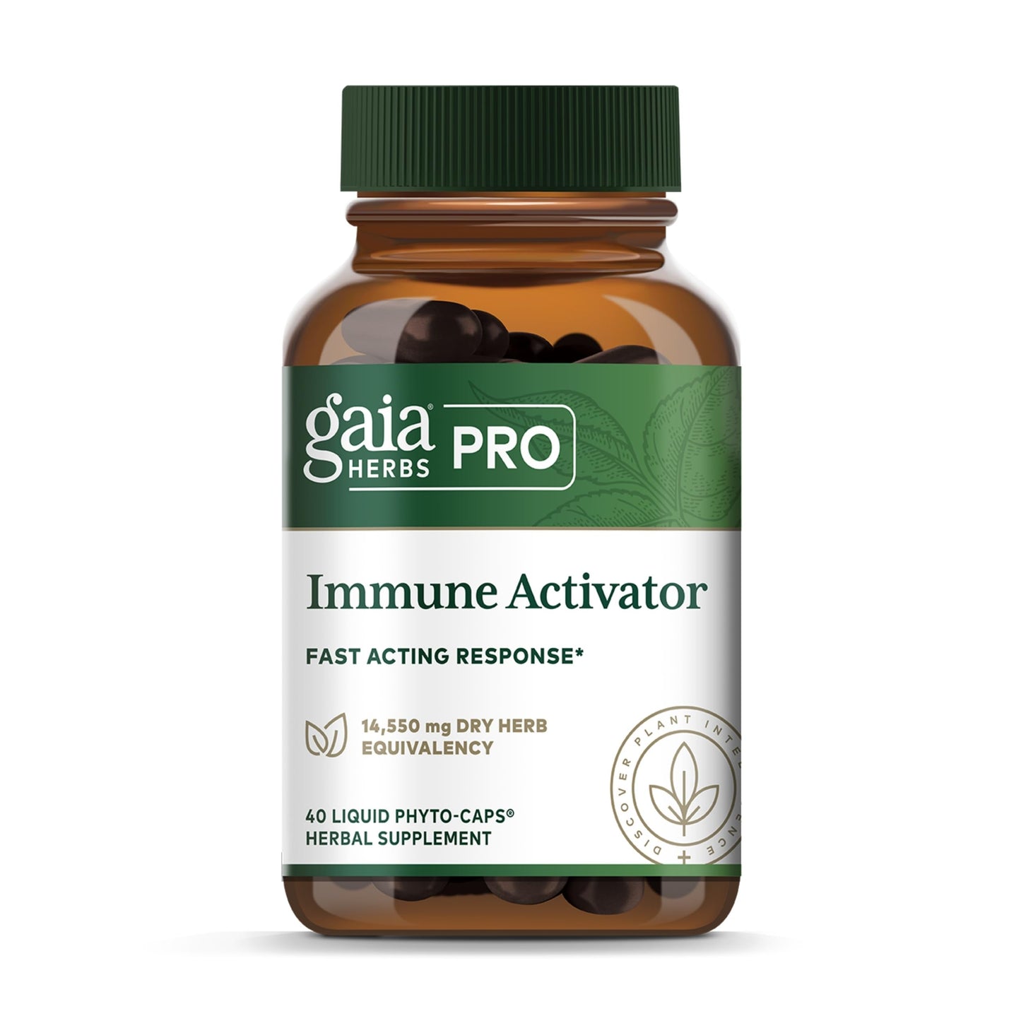 Gaia Herbs Pro Immune Activator - Immune Support (Echinacea, Elderberry)