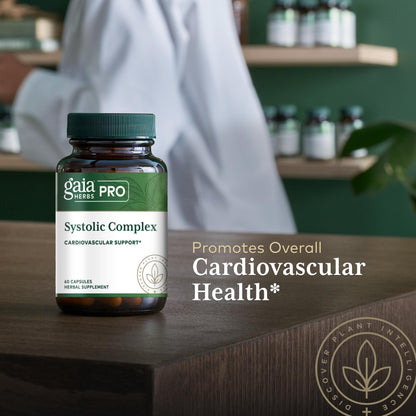 Gaia Herbs PRO Systolic Complex – Cardiovascular Support Supplement* (60 Capsules)
