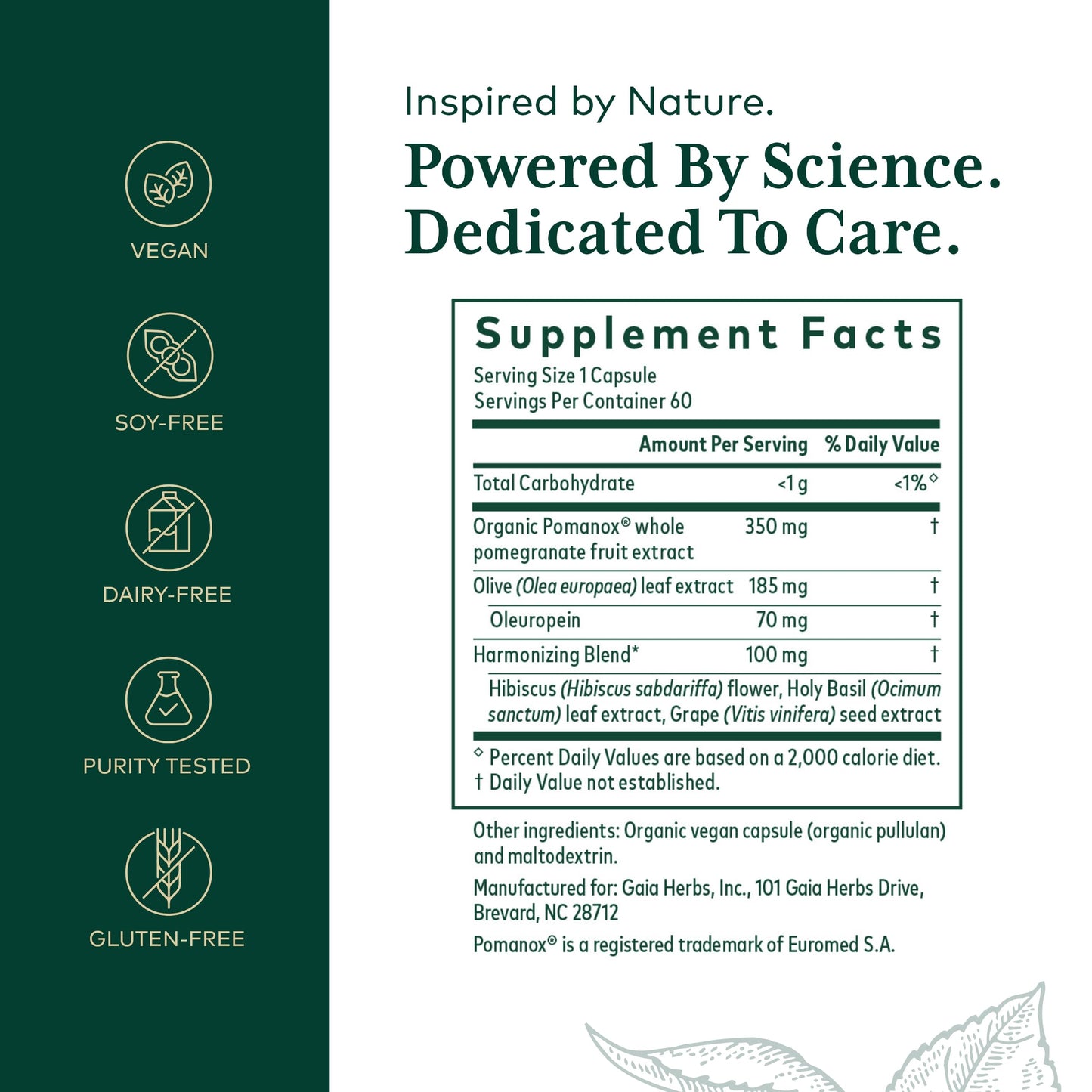 Gaia Herbs PRO Systolic Complex – Cardiovascular Support Supplement* (60 Capsules)