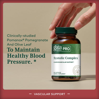 Gaia Herbs PRO Systolic Complex – Cardiovascular Support Supplement* (60 Capsules)