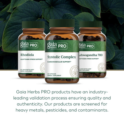 Gaia Herbs PRO Systolic Complex – Cardiovascular Support Supplement* (60 Capsules)