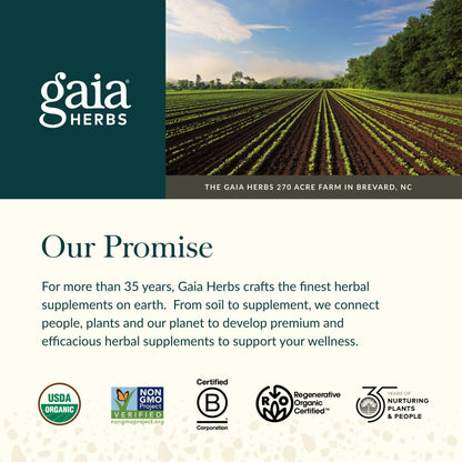 Gaia Herbs Quick Defense - Fast-Acting Immune Support Supplement* - Echinacea, Black Elderberry, Ginger & Andrographis - 80 Vegan Liquid Phyto-Caps (40 Servings)