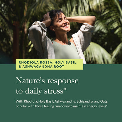 Gaia Herbs Stress Response: Relaxation with Rhodiola, Ashwagandha & Holy Basil