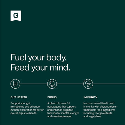 Gainful Daily Performance Greens Powder – Coconut Pineapple, Gut Health & Energy