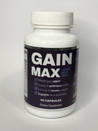 GAINMAX Weight Gain Support | Muscle Building Supplement