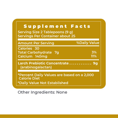 Premier Research Labs Galactan - Larch Arabinogalactan Powder, Prebiotic Fiber 8 oz