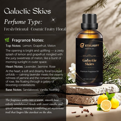 Mens Cologne Fragrance Oil 3.38 FL OZ – Galactic Skies Scented Oil for Candles, Soaps & Diffusers