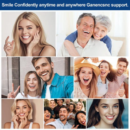 35% Ganencsnc 10-Pack Teeth Whitening Gel Refills – Gentle 35% Carbamide Peroxide Formula – Compatible with Teeth Whitening Kit, No Sensitive Teeth Whitener