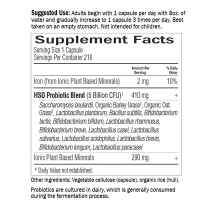 Garden of Life Primal Defense Ultra Probiotics – 15B CFU, 13 Strains + HSO, Vegetarian & Gluten Free, 216 Capsules