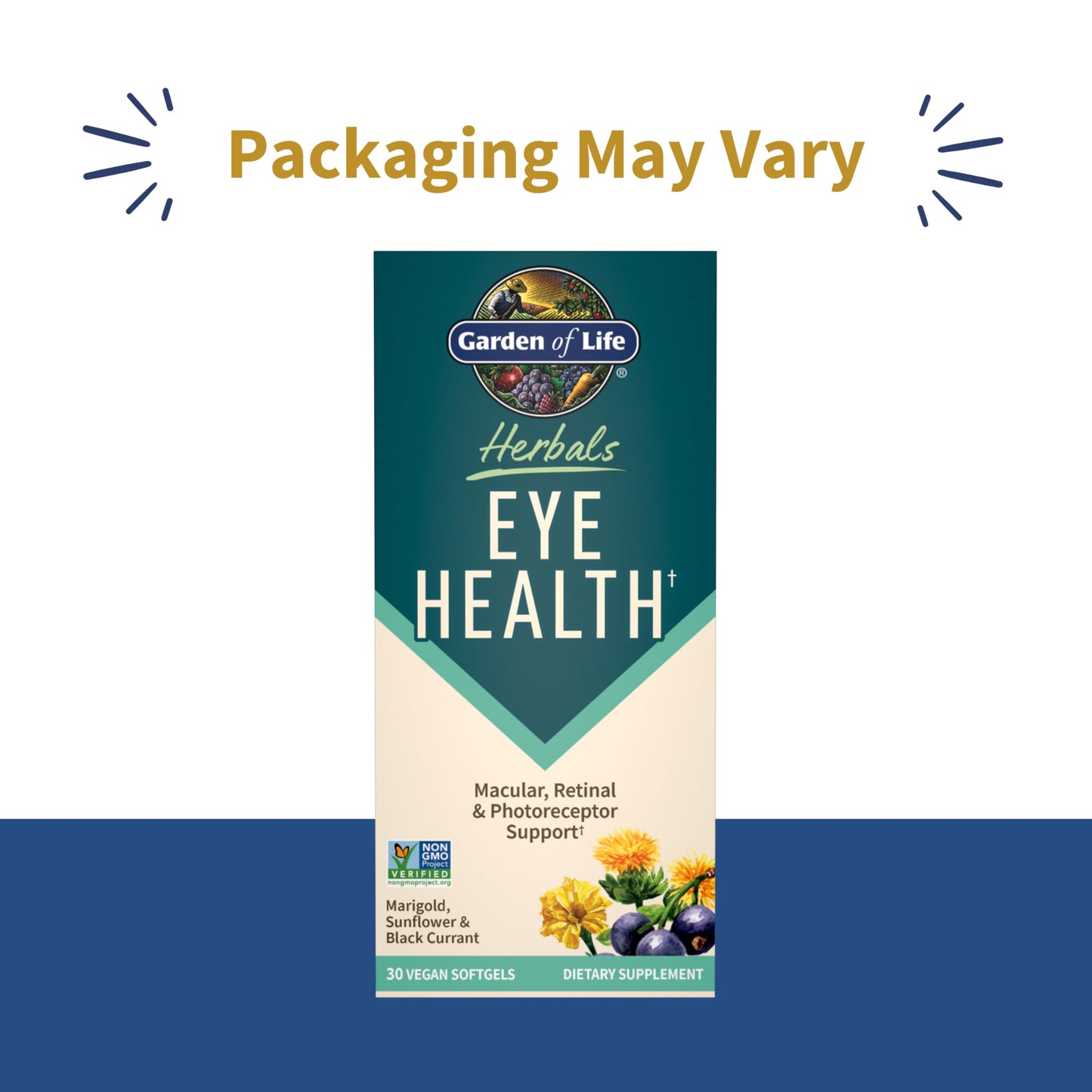 Garden of Life Herbals Eye Health – Lutein & Zeaxanthin | Non-GMO, Gluten-Free
