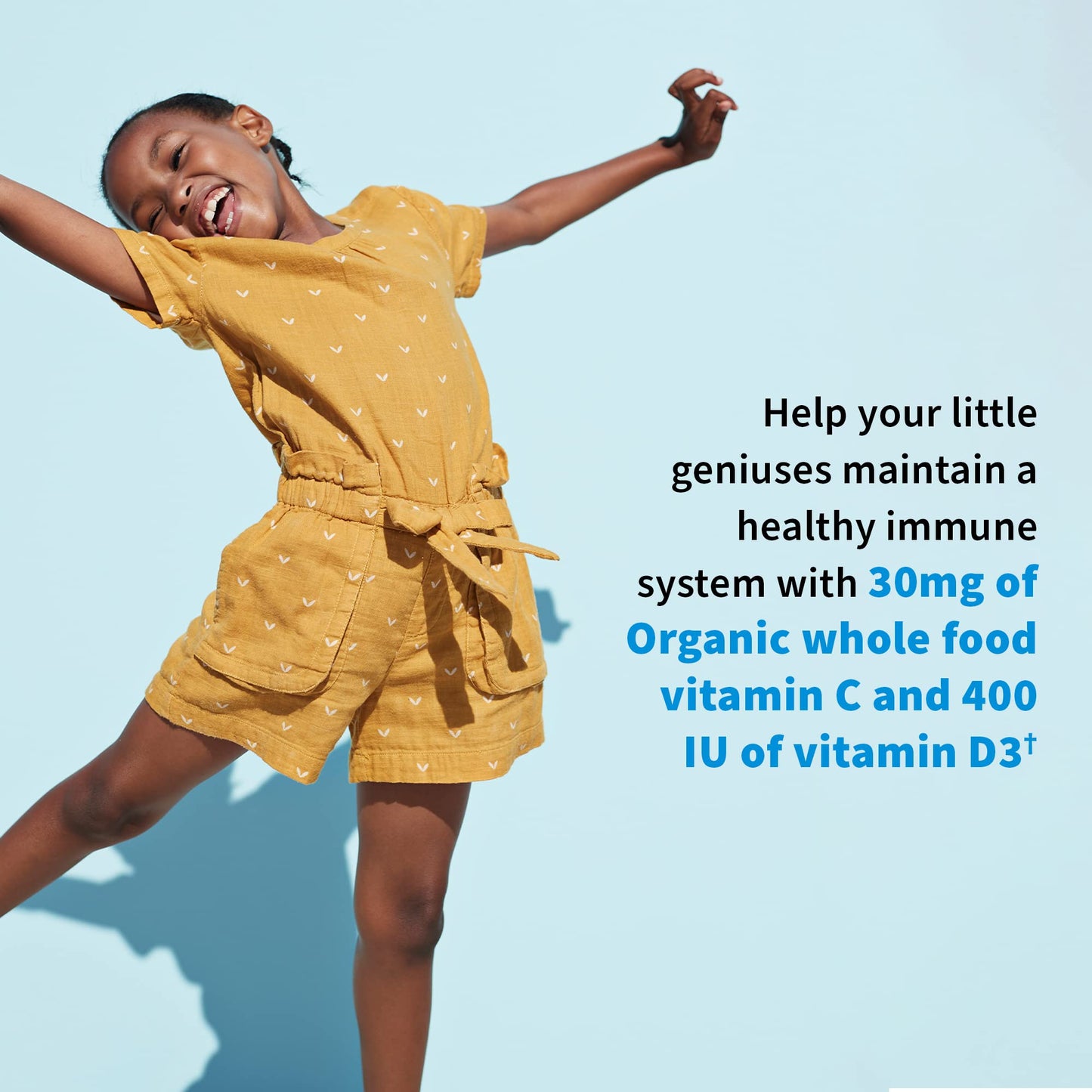 Garden of Life Kids Probiotics + Vitamins C & D, Strawberry Banana, 30 Chewables