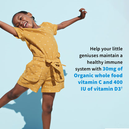 Garden of Life Kids Probiotics + Vitamins C & D, Strawberry Banana, 30 Chewables
