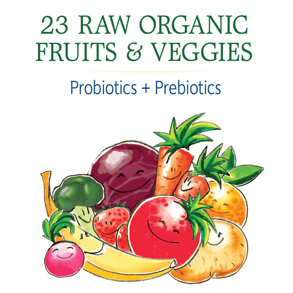 Garden of Life Organic Raw Probiotics for Kids – 5 Billion CFU, 60 Servings