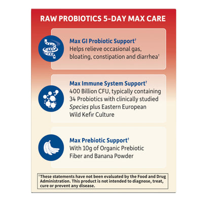 Garden of Life Probiotic Powder Banana - 400B CFU, 5-Day Immune Support
