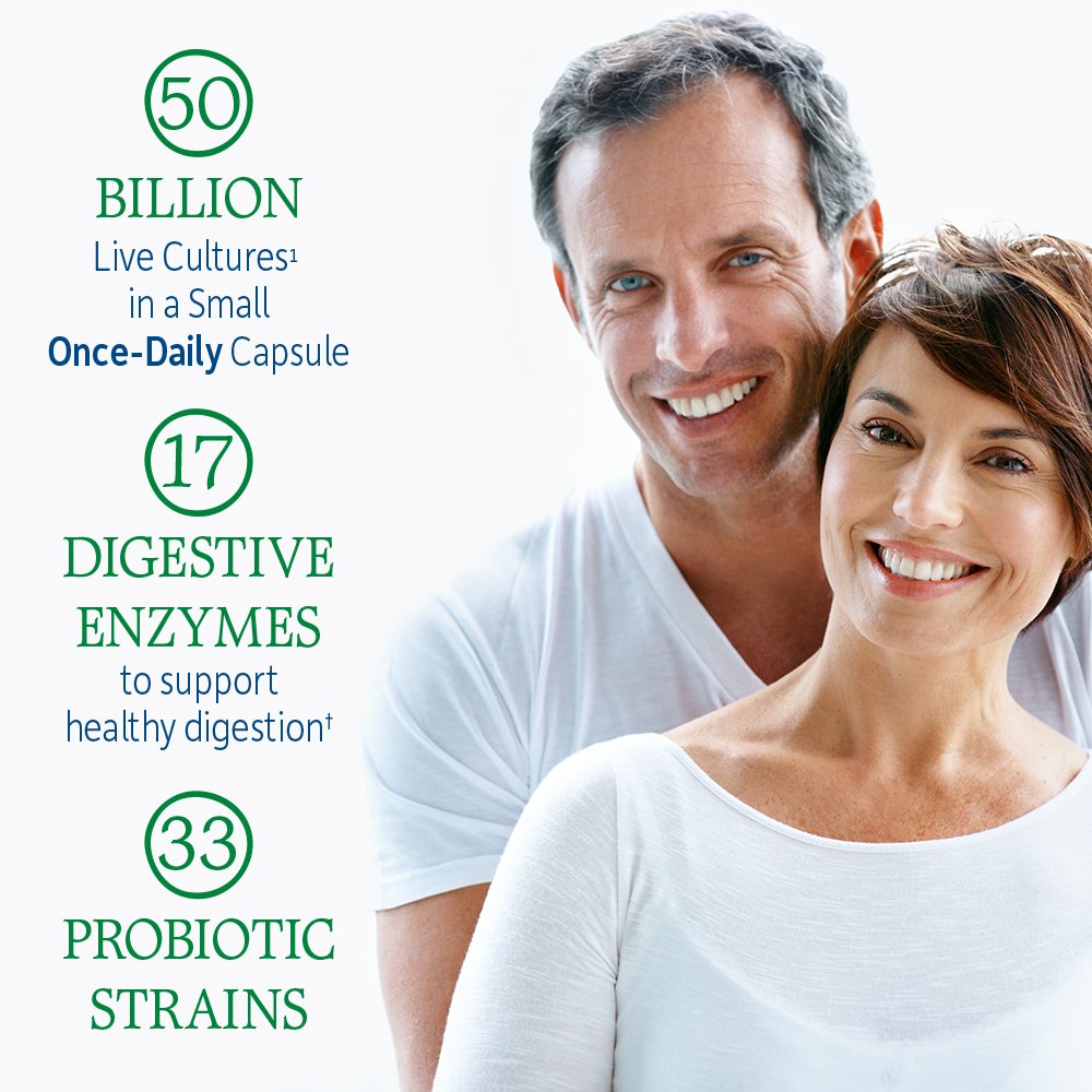 Garden of Life Raw Probiotics Colon Care - 50B CFU, 30 Capsules