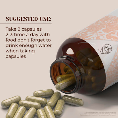 Garden Organics Bugleweed 120 Capsules | High-Potency Vegan Herbal Dietary Supplement
