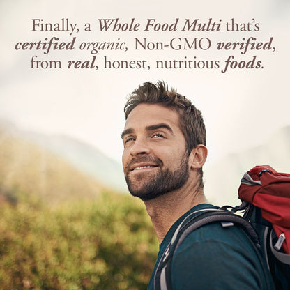 Garden of Life Organics Men's Daily Multivitamin – Organic, Vegan, 30 Tablets
