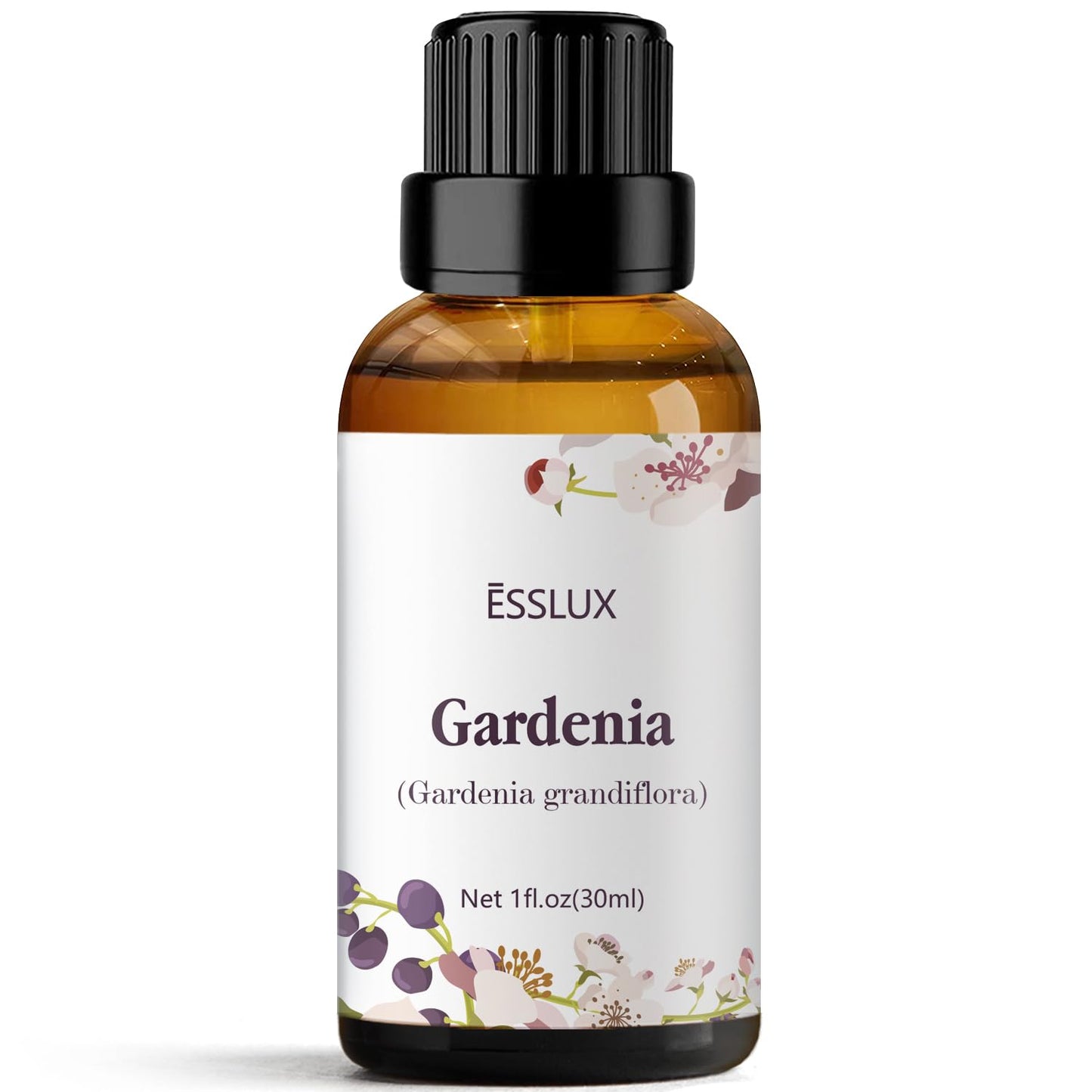 Esslux Gardenia Essential Oil 30 ml – Steam Distilled for Diffuser, Massage, Soap, Candle Making, Perfume