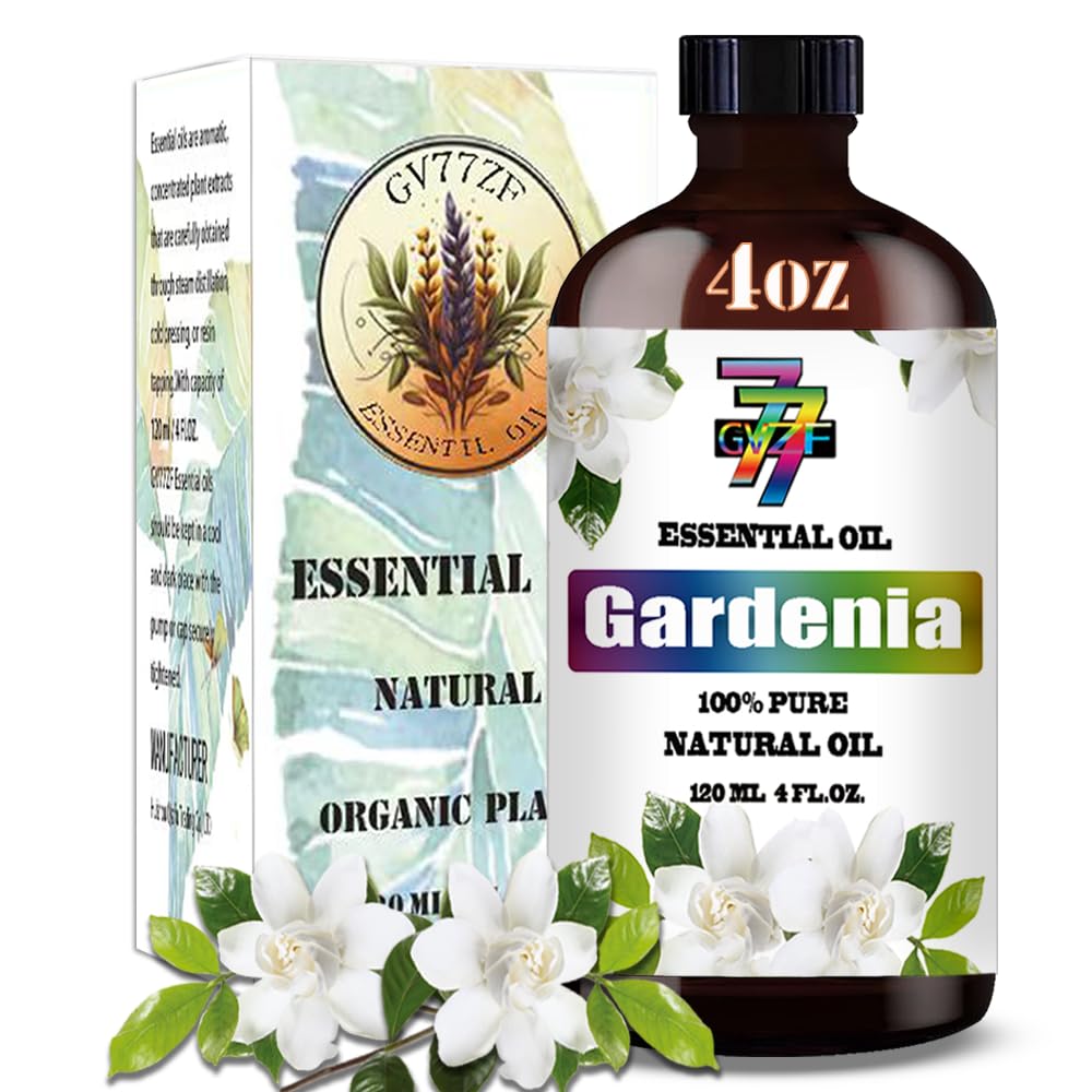Gardenia Essential Oil 4 oz (120 ml) – Aromatherapy, Diffusers & DIY Home Fragrance