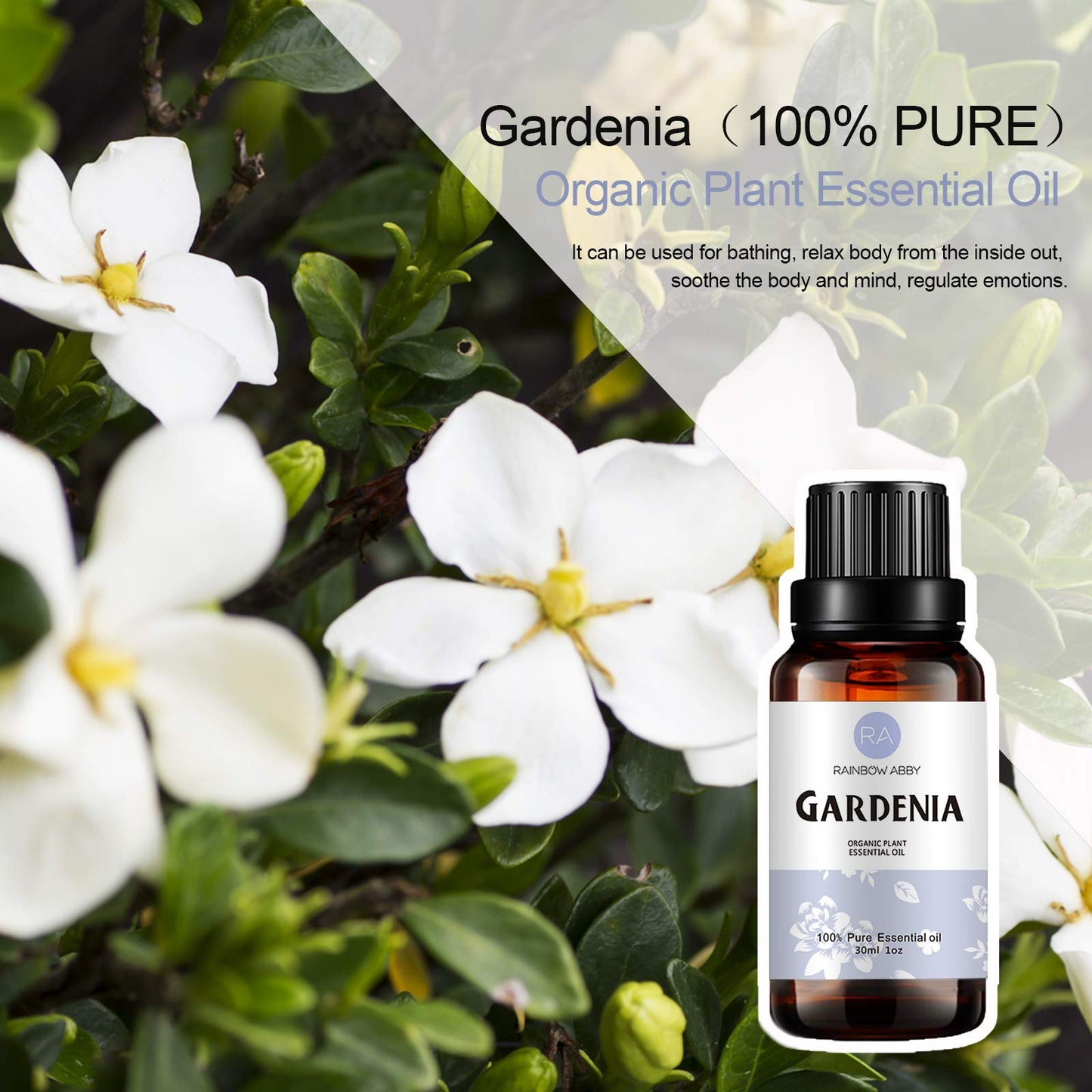 Gardenia Essential Oil - 100% Pure Gardenia Diffuser Oil (30ML)