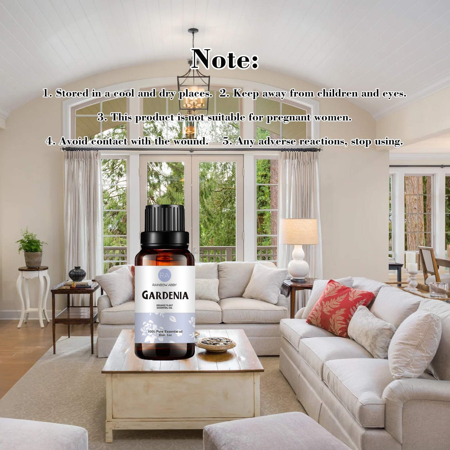Gardenia Essential Oil - 100% Pure Gardenia Diffuser Oil (30ML)