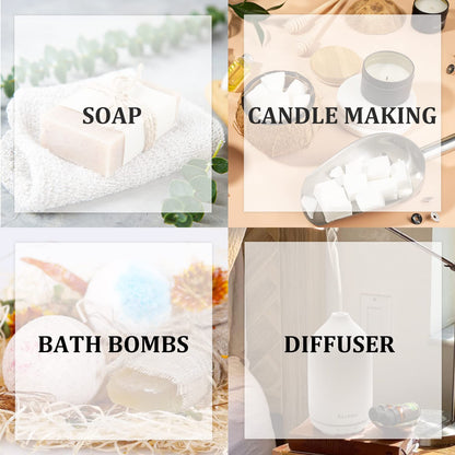 SALKING Spring Fragrance Oils Set | Premium Essential Oils Gift for Diffuser, Soap & Candle Making