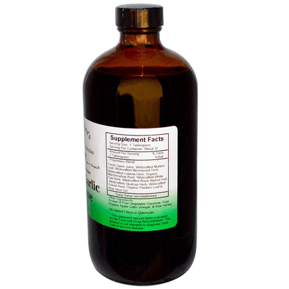 Christopher's Original Formulas Super Garlic Immune Syrup – 16 fl oz | Traditional Herbal Blend | USA Made