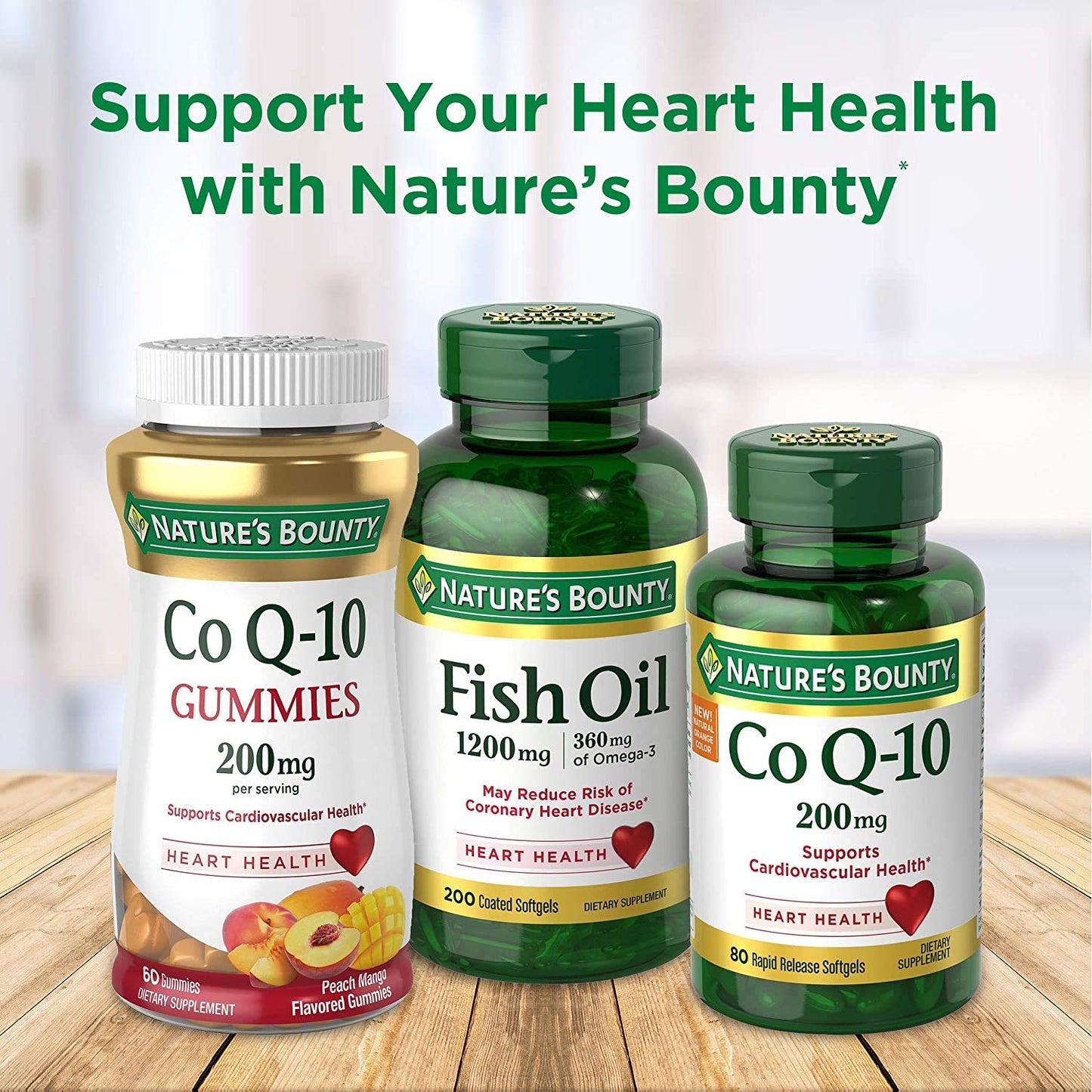 Nature's Bounty Garlic Extract 1000 mg | Rapid Release Softgels for Circulatory Health