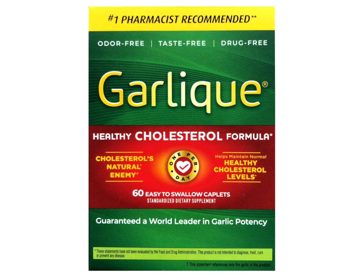 Garlique - 60 Tablets | Odor-Free Garlic for Cardiovascular Support