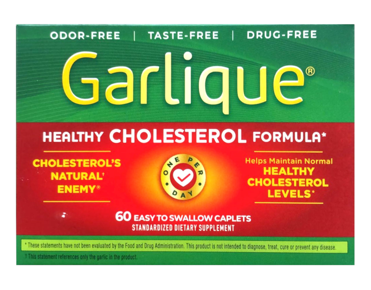 Garlique - 60 Tablets | Odor-Free Garlic for Cardiovascular Support