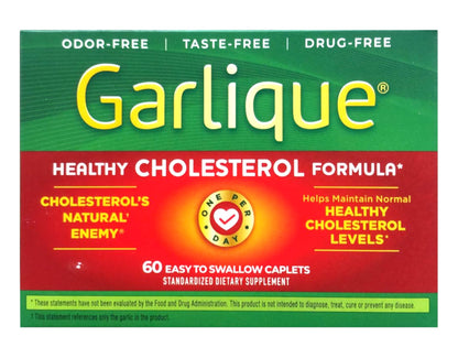 Garlique - 60 Tablets | Odor-Free Garlic for Cardiovascular Support