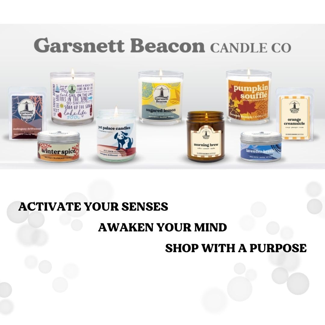 Morning Brew Wax Melts by Garsnett Beacon Candle Co. – Coffee, Vanilla & Cream Soy Cubes (2-Pack)