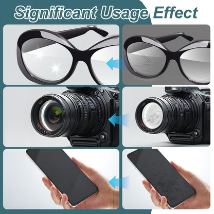 Gartiage Eyeglass Scratch Remover for Lenses – Cleaner Spray & Sunglasses Cleaning Kit (2)