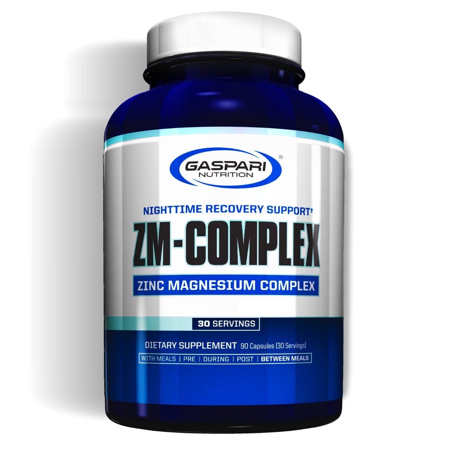 Gaspari ZM-Complex: Nighttime Recovery & Sleep Support – Zinc, Magnesium, Vitamin B6 (90 Capsules)