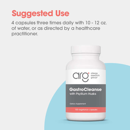 Allergy Research Group Gastro Cleanse – Digestive Support & Detox 100 Count