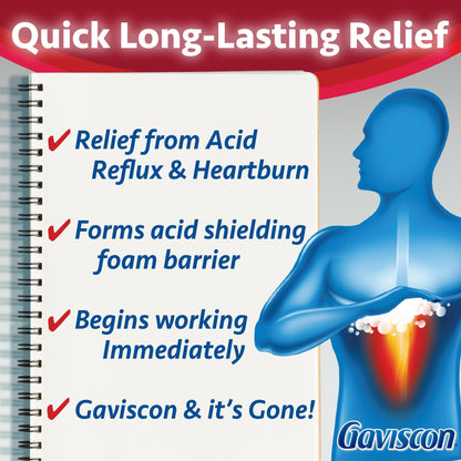Gaviscon Max Berry Tablet, 50 Count | Heartburn & Reflux Relief