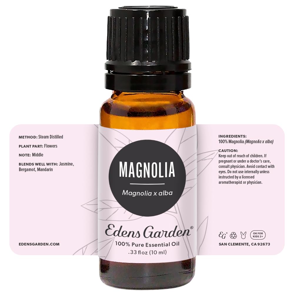 Edens Garden Magnolia Essential Oil - 100% Pure, Premium Grade, 10 ml