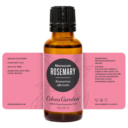 Edens Garden Rosemary Moroccan Essential Oil 30 ml | 100% Pure
