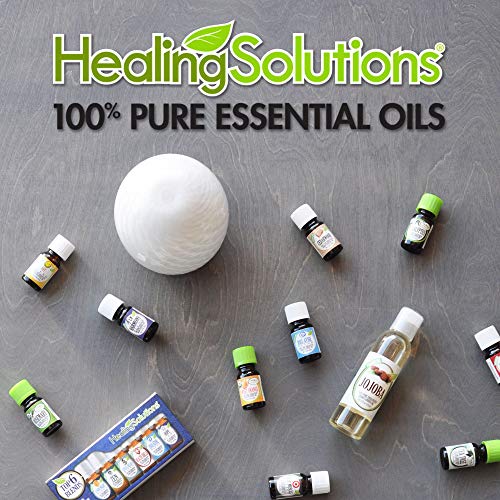 Healing Solutions Breathe Easy Organic Essential Oil - 1 oz (30ml) - Pure & Undiluted