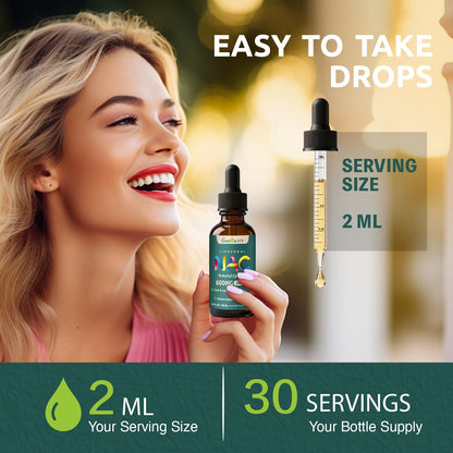 Geeoasis Liposomal NAC Drops 600 mg – N-Acetyl Cysteine with Quercetin & Zinc for Adults & Kids